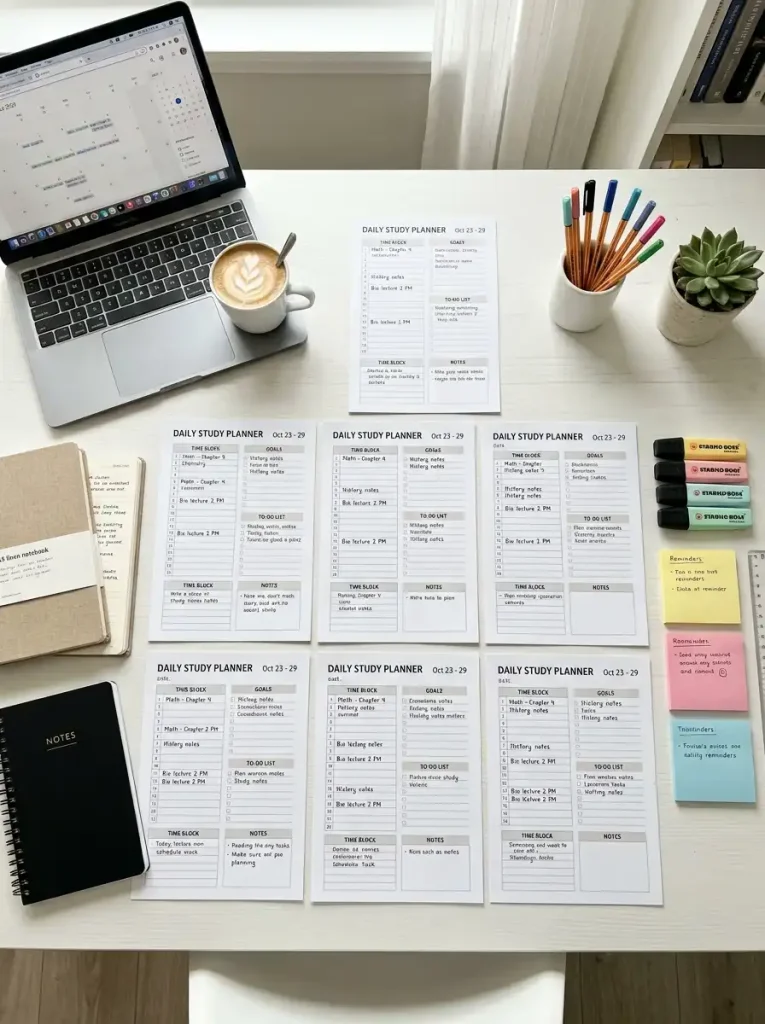 Daily Study Planner 