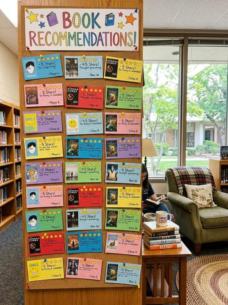 Library Bulletin Board Idea