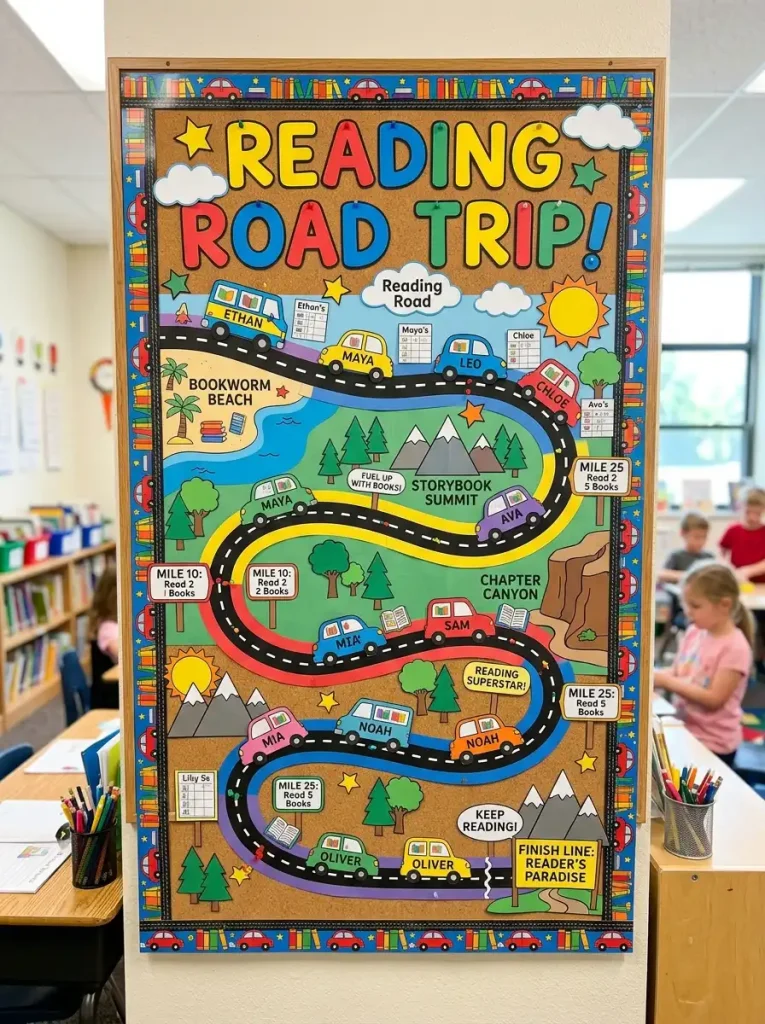 Library Bulletin Board Idea