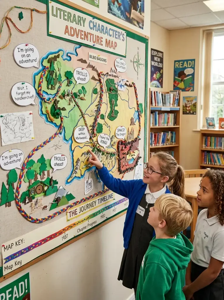 Library Bulletin Board Idea
