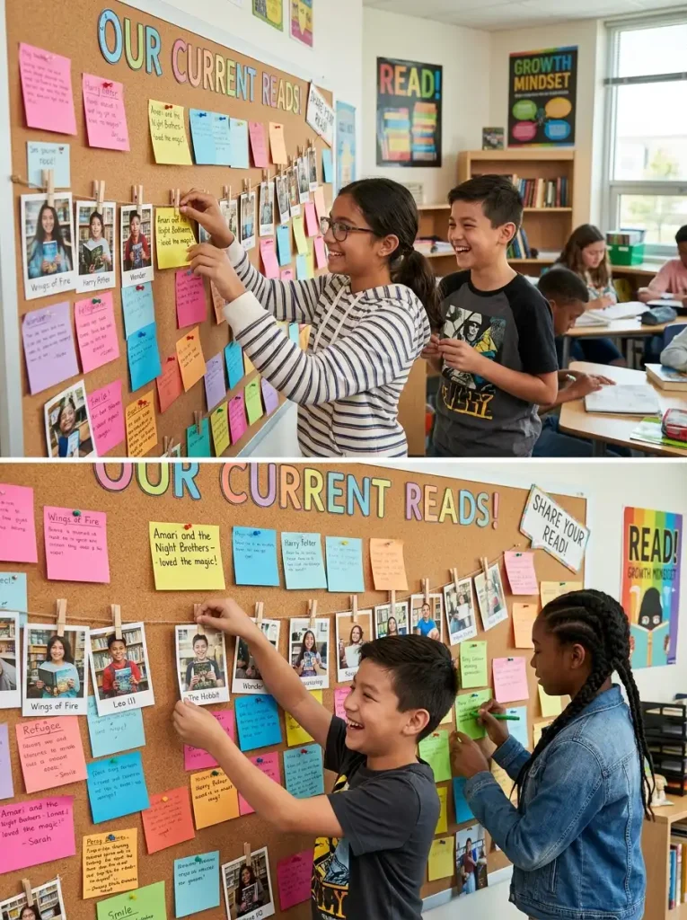 Library Bulletin Board Idea