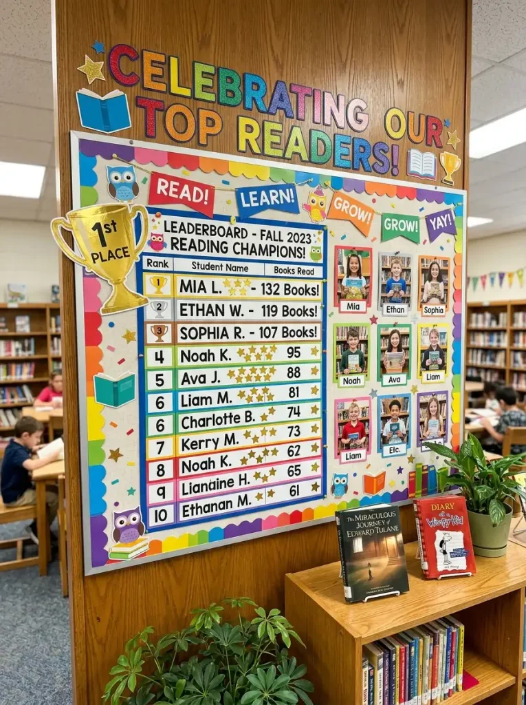 Library Bulletin Board Idea