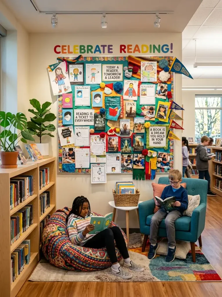 Library Bulletin Board Idea
