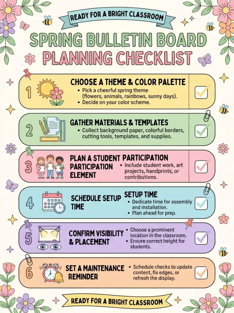 Spring Bulletin Board Ideas for School
