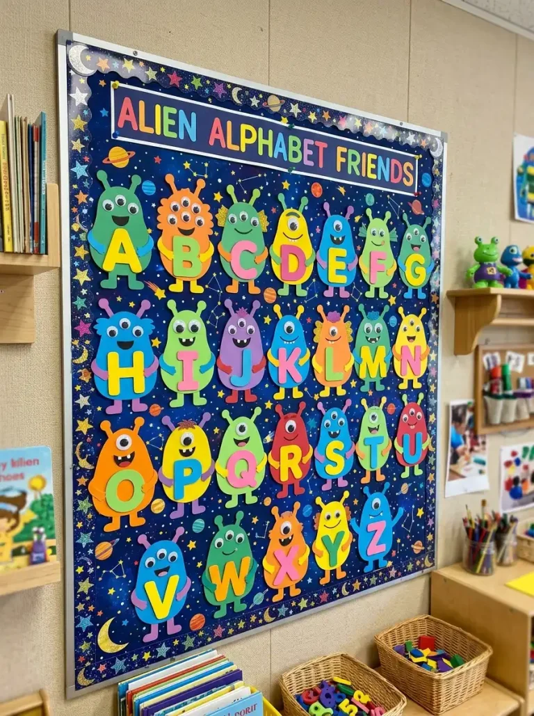 8 Space Bulletin Board Ideas for Preschool
