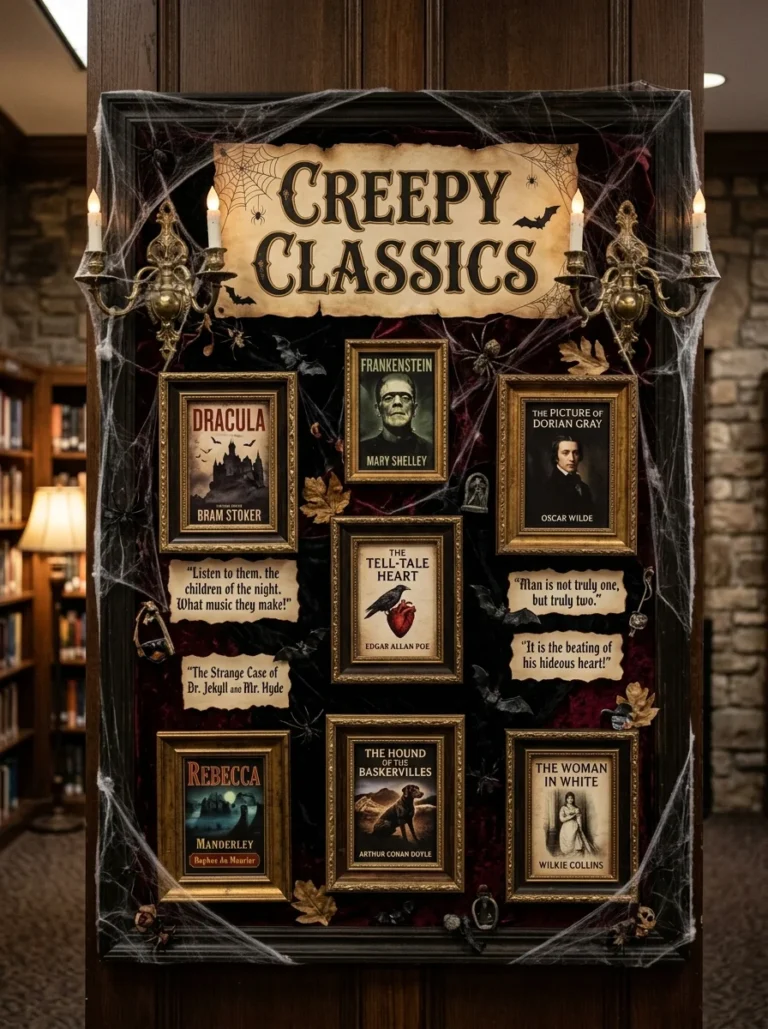 12 Halloween Library Bulletin Board Ideas