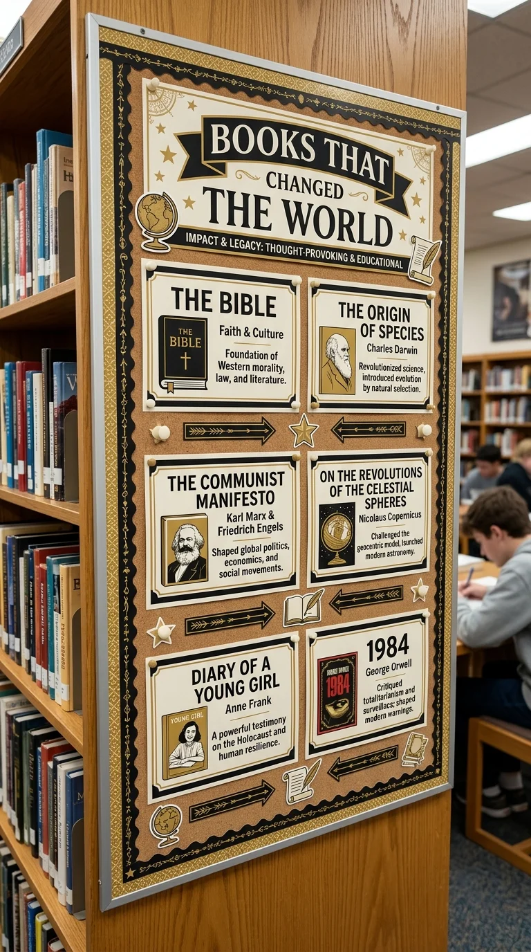 16 Fall Library Bulletin Boards for High School