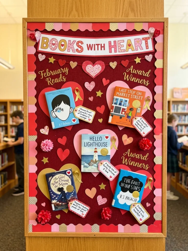 12 February Library Bulletin Boards
