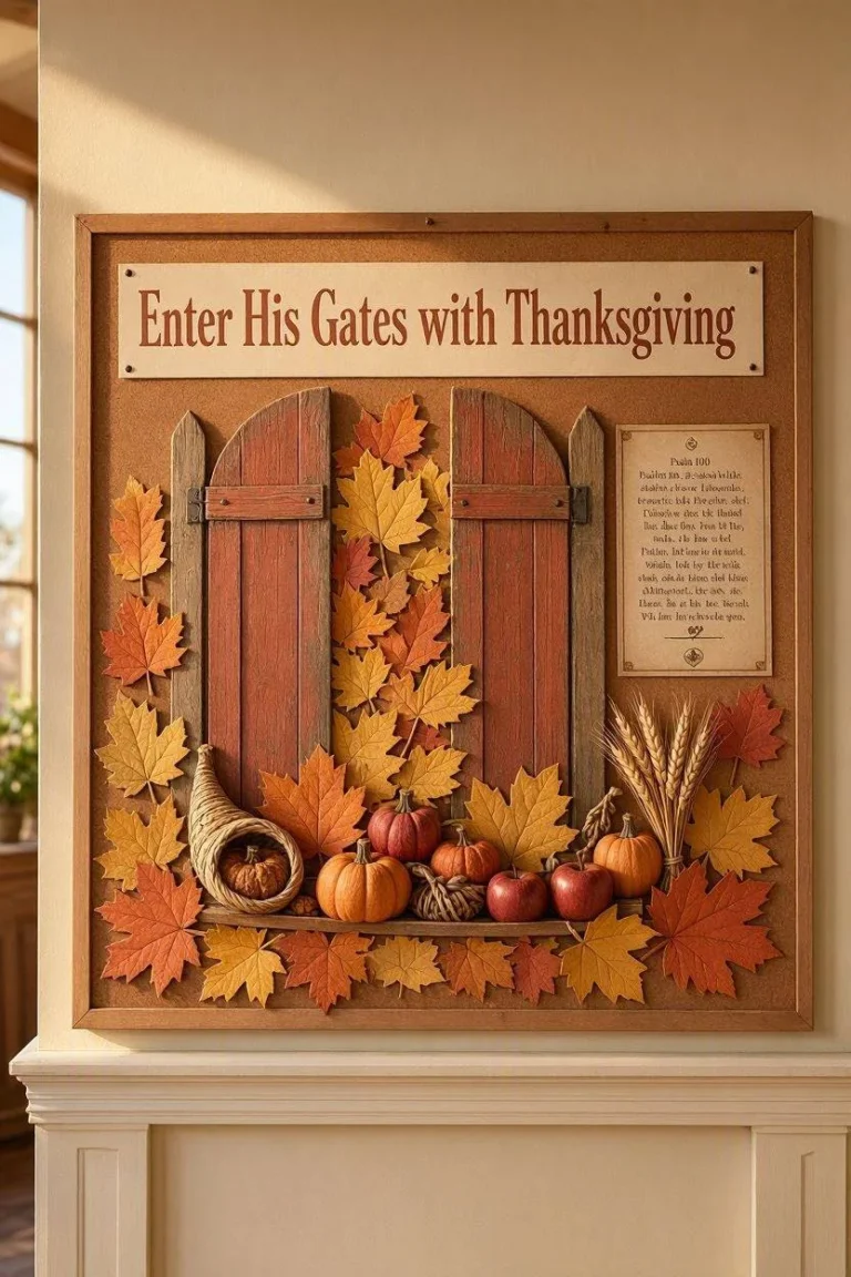 14 Fall Bulletin Board Ideas for Church