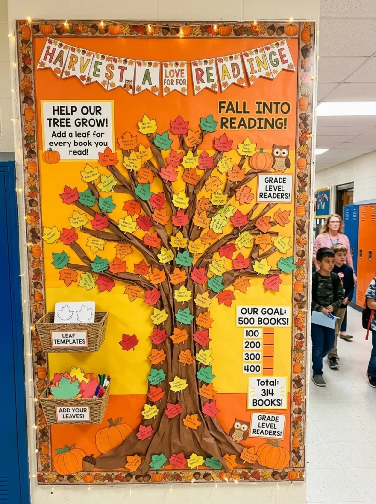 24 Fall Bulletin Board Ideas for School
