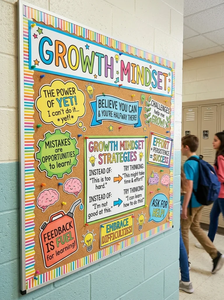 15 Middle School Bulletin Board Ideas