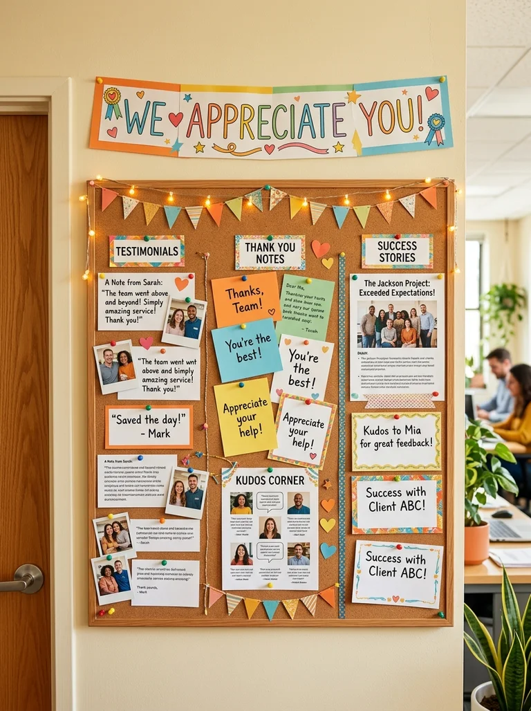 18 Employee Bulletin Board Ideas