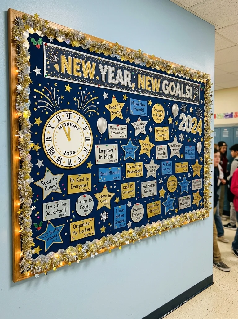 17 Christmas Bulletin Boards for Middle School