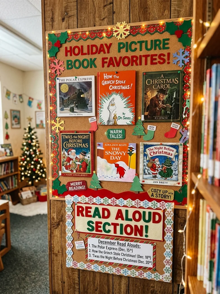 24 Christmas Bulletin Board Ideas