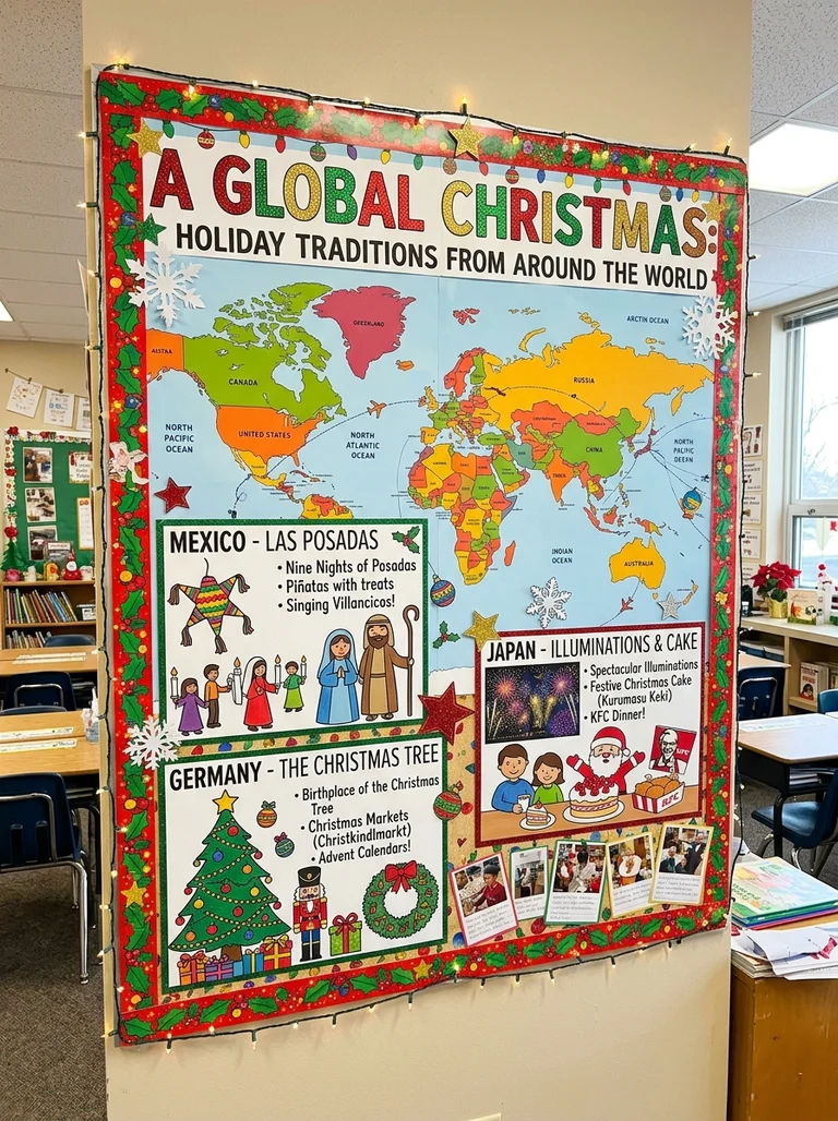 17 Teacher Bulletin Board Ideas for Christmas