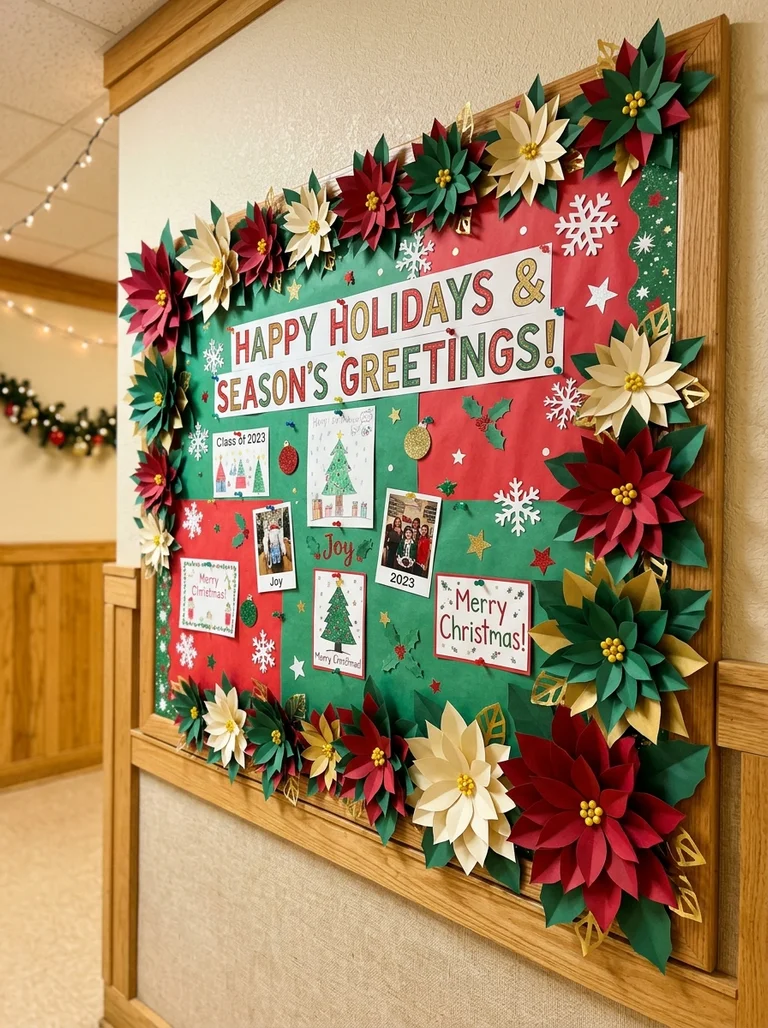 15 Bulletin Board Decoration Ideas for Christmas