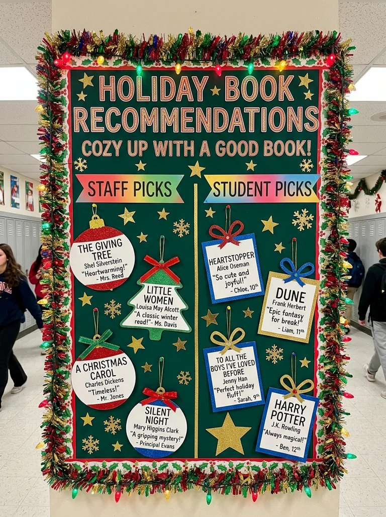 14 Christmas Bulletin Board Ideas for High School